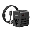 شاحن سفر بقوة 25 وات مع كابل USB-C إلى USB-C من مكدودو