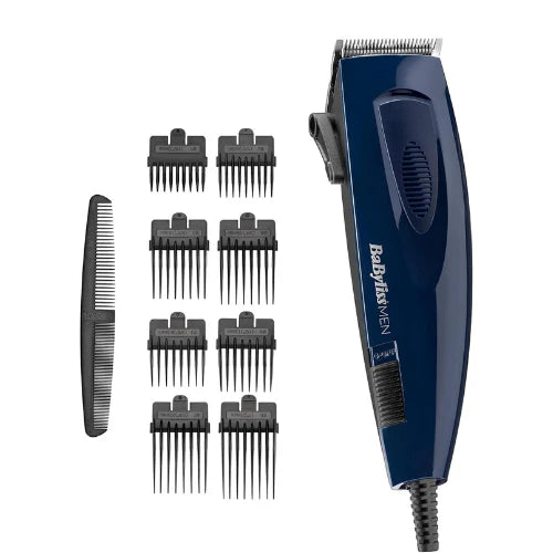 BaByliss Hair Clipper E695E - 9 Cutting Lengths with Taper Control