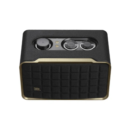 JBL Authentics 300 Retro Bluetooth Speaker with Built-in Battery - Black