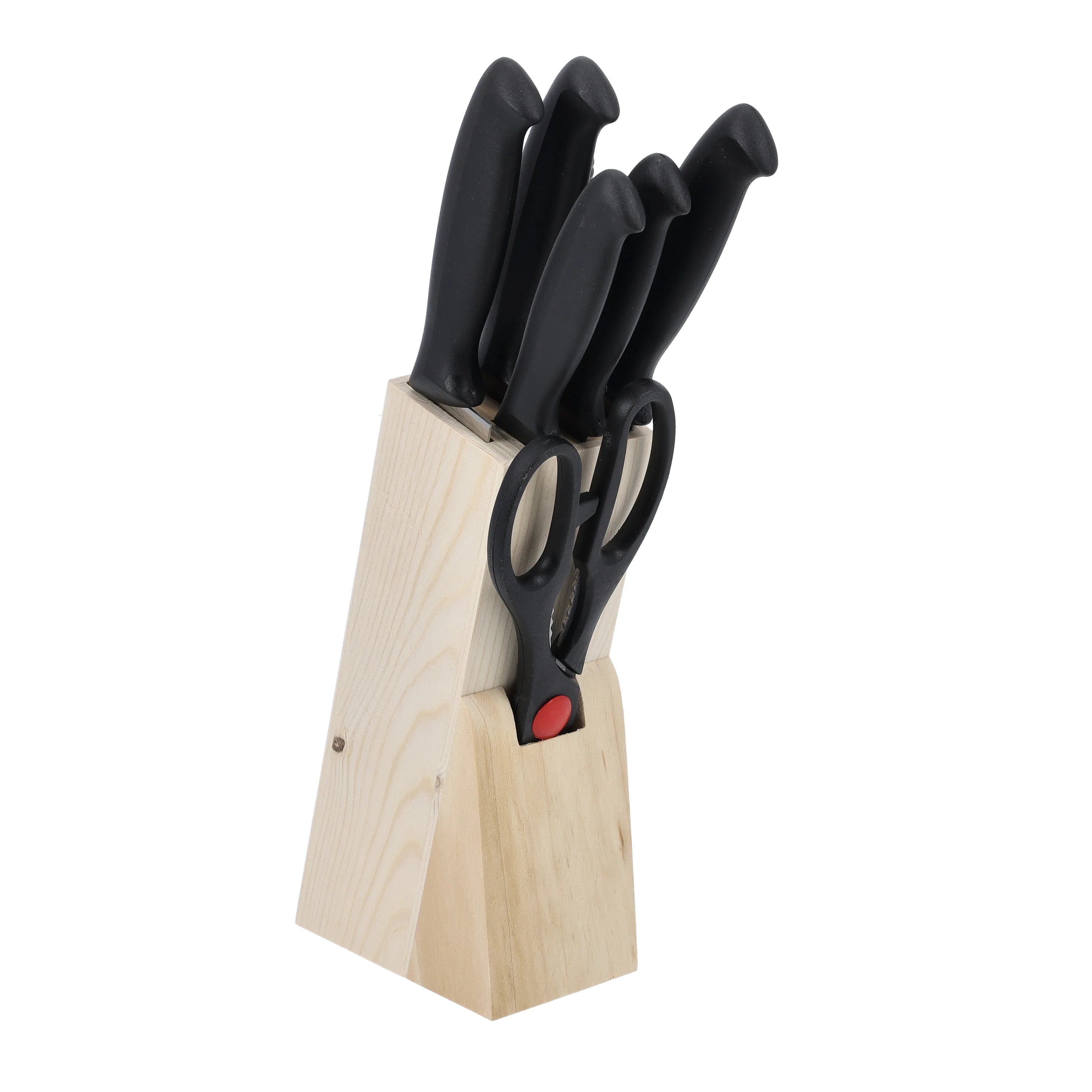 Royalford 8pcs Kitchen Knives Set with Wooden Block