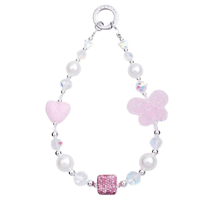 PICOCICI Butterfly Pearl Mixed Phone Charm - Stylish Wristband