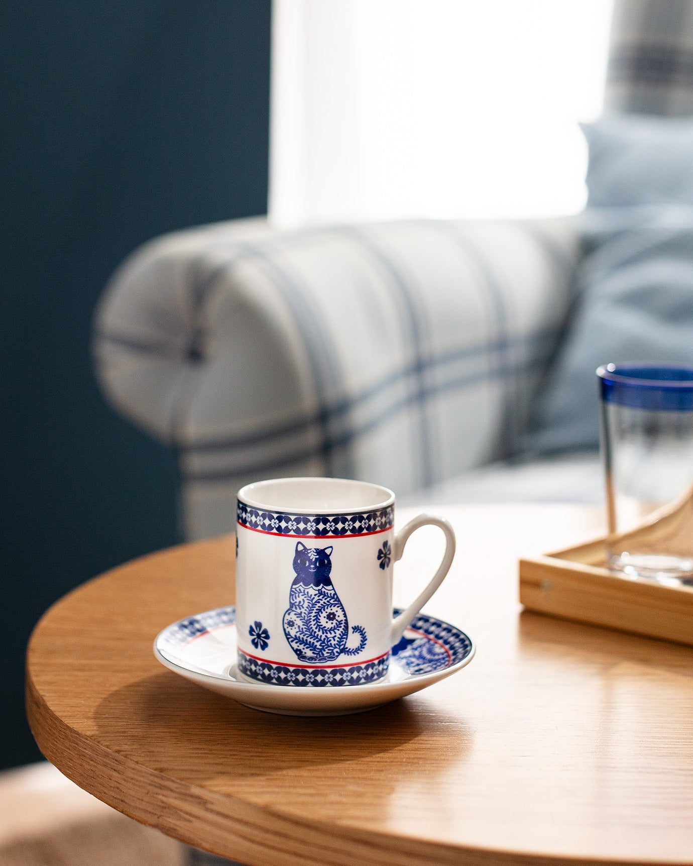 Chat 4-piece Coffee Cup Set - Madame Coco JO
