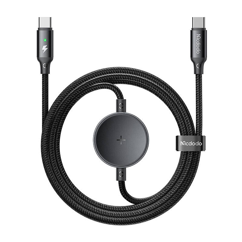 Mcdodo 2-in-1 USB-C to USB-C + Samsung Watch Wireless Charger 60W 1.5M