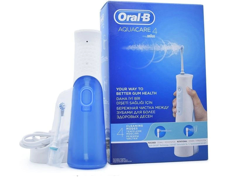 Oral-B OxyJet Water Care Flosser with 4 Nozzles