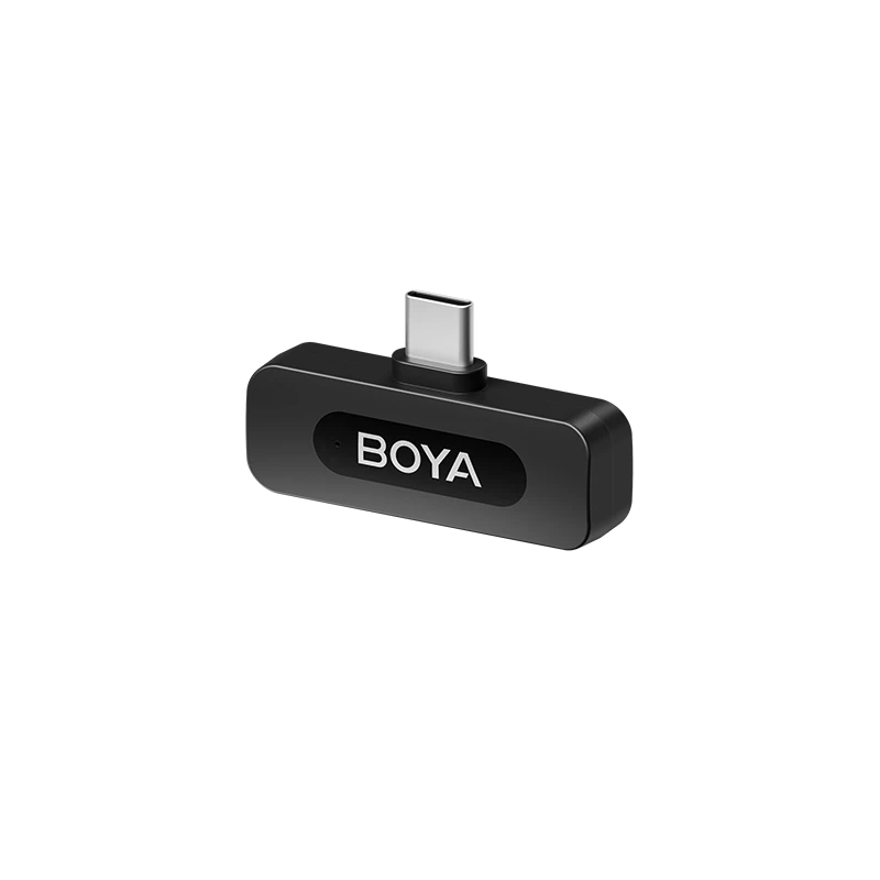 ميكروفون لاسلكي مزدوج BOYA BY-V20 بمنفذ USB-C | مدى 100 متر | مانع للضوضاء