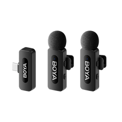 BOYA BY-V20 USB-C Wireless Dual Microphone | 100m Range |NC