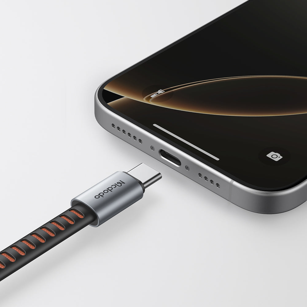 محول Mcdodo CA-487 لايتنينغ إلى USB-C شحن وصوت وبيانات