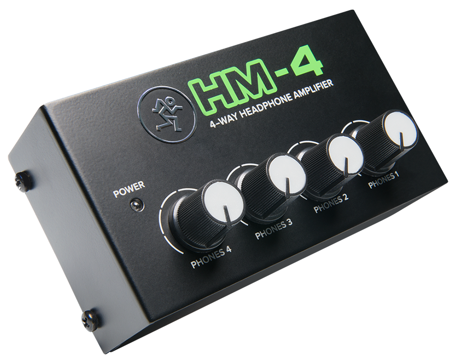 مضخم سماعات Mackie HM-4 – 4 مداخل صوت احترافية
