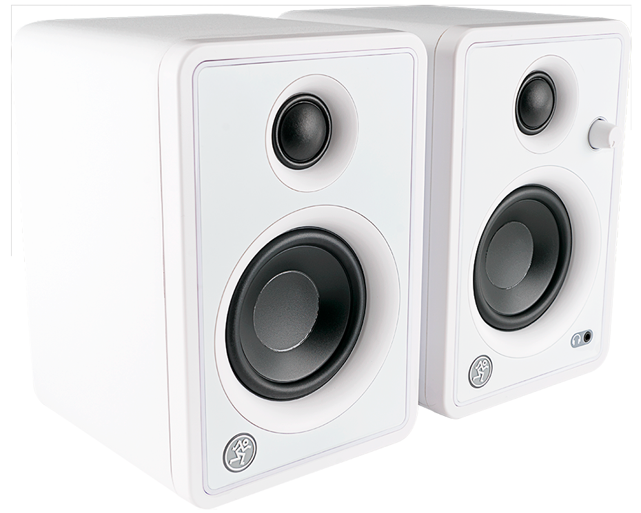 Mackie CR3-XBT Arctic White Studio Monitors 3" BT