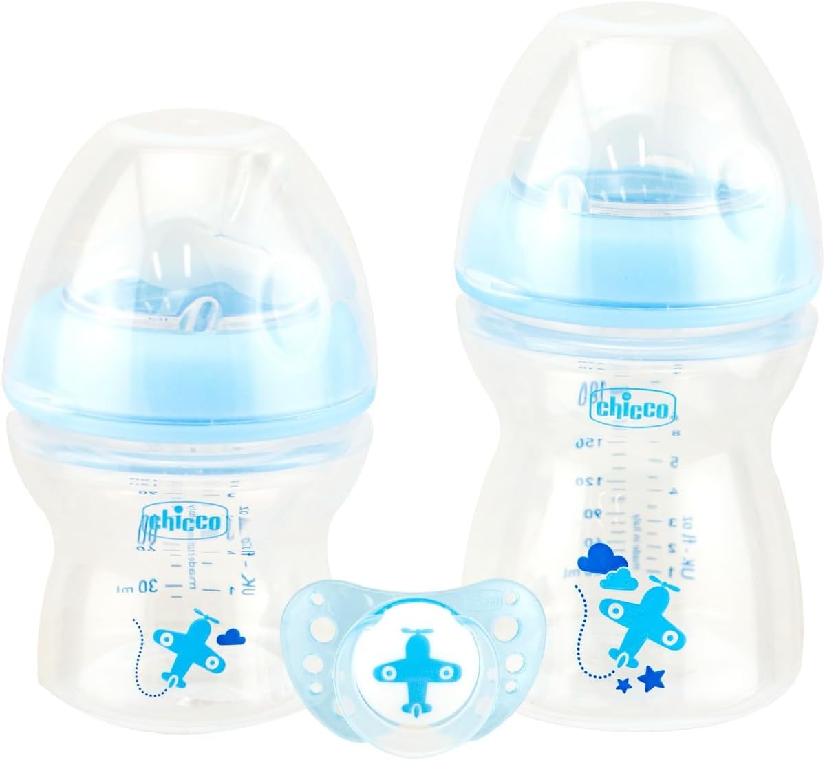 Chicco Natural Feeling Gift Set Perfect boy Feeding Kit