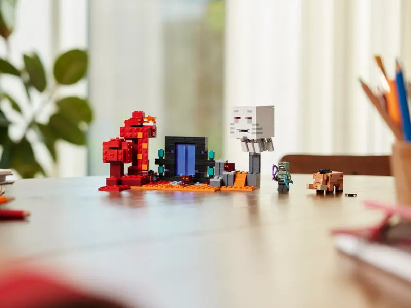 ليجو ماينكرافت - كمين بوابة النذر