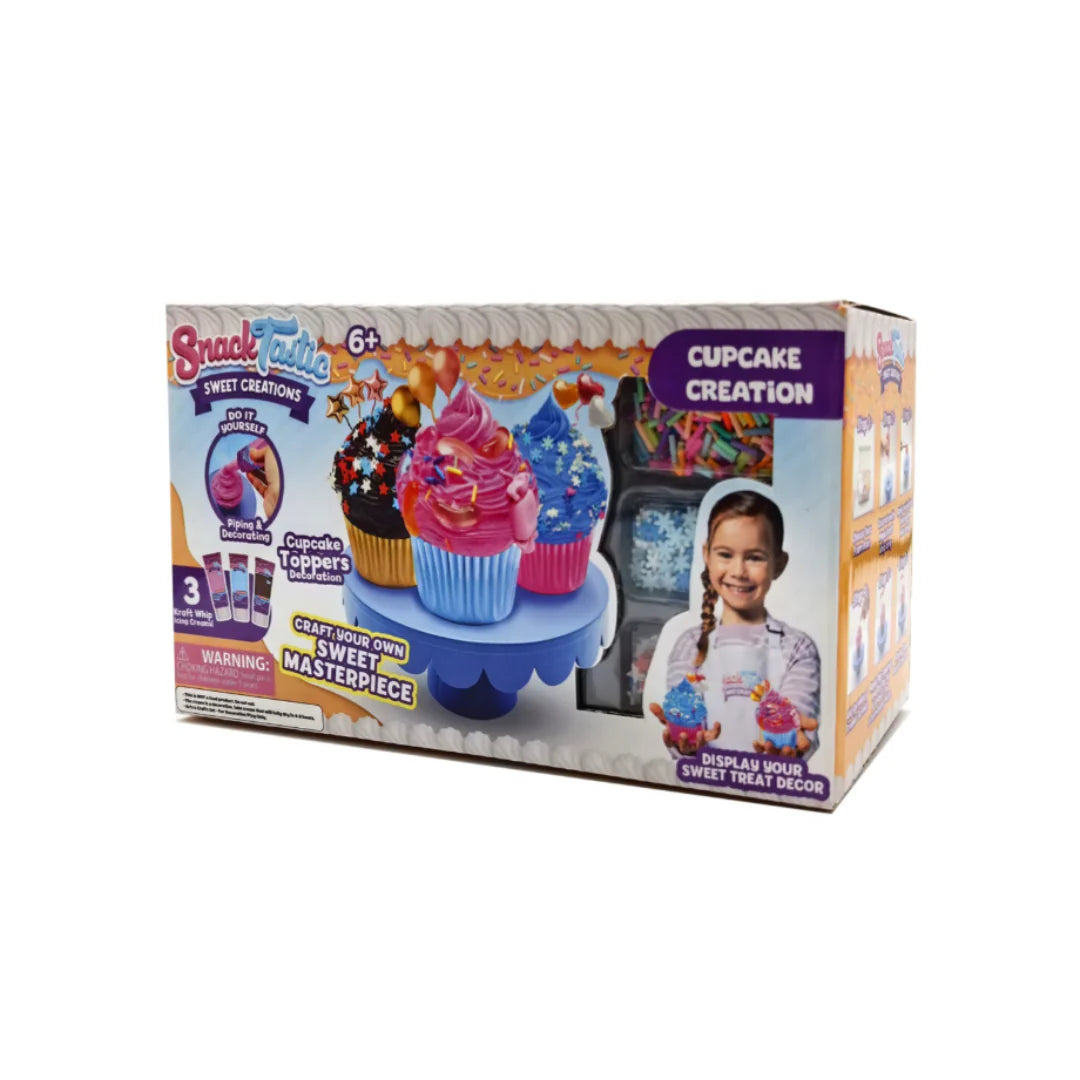 طقم صنع وتزيين الكب كيك للأطفال Snack Tastic 6+