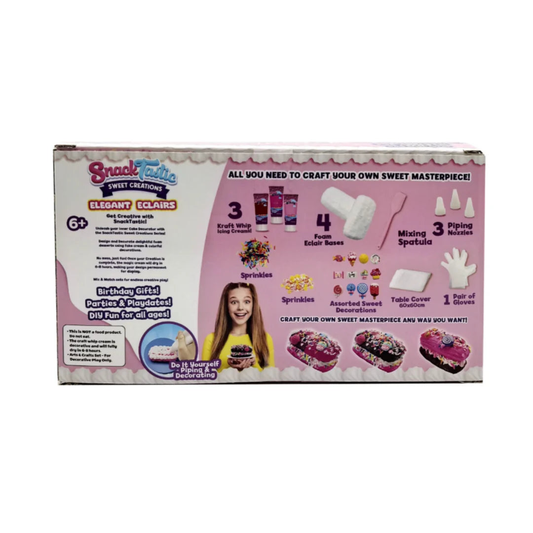 طقم تزيين الإكلير للأطفال Snack Tastic DIY 6+
