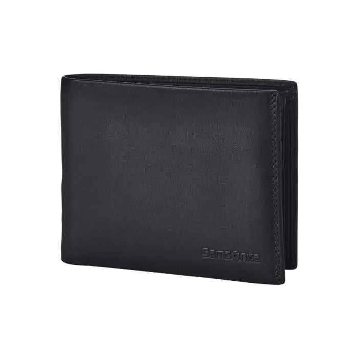 محفظة رجالية سامسونايت ATTACK SLG BILLF 4CC – جلد أسود أنيق