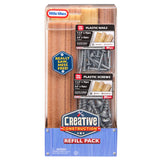 Little Tikes Creative Construction Wood, Nails & Screw Bundle – Kids Building Set