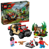 LEGO Jurassic World Raptor Off-Road Escape – 285 Pieces | Set 76972