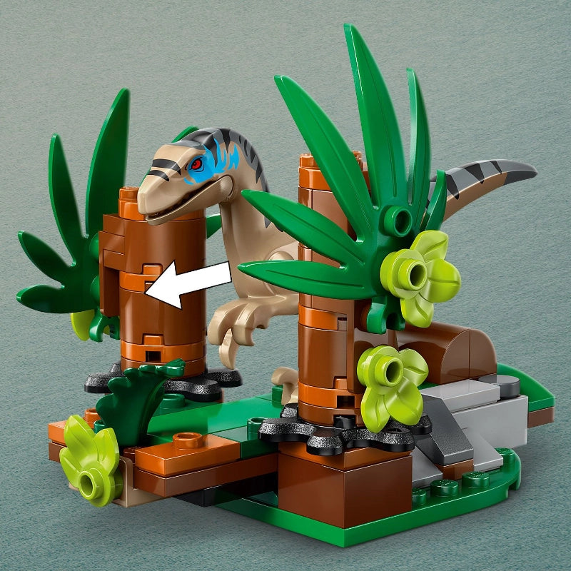 LEGO Jurassic World هروب الرابتور 76972 – 285 قطعة