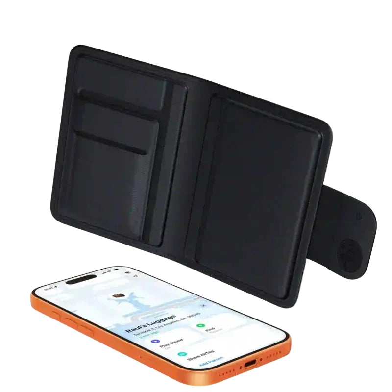 ACEFAST S6 Smart Passport Cover with GPS Tracker – Apple Find My | PU Leather | 12-Month Battery | Travel Accessory