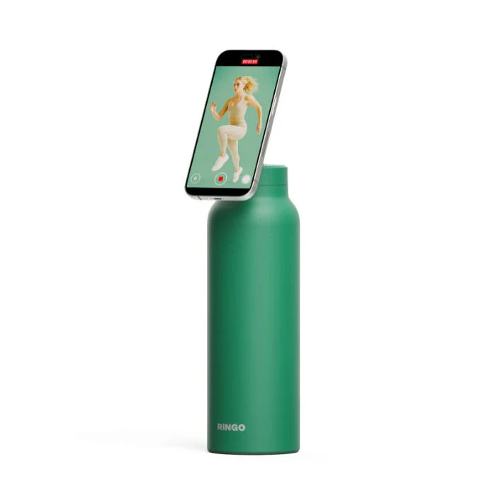 Ringo MagSafe Water Bottle + Magnetic Booster Ring - 709ml | RIN-RGO24SIP-GN