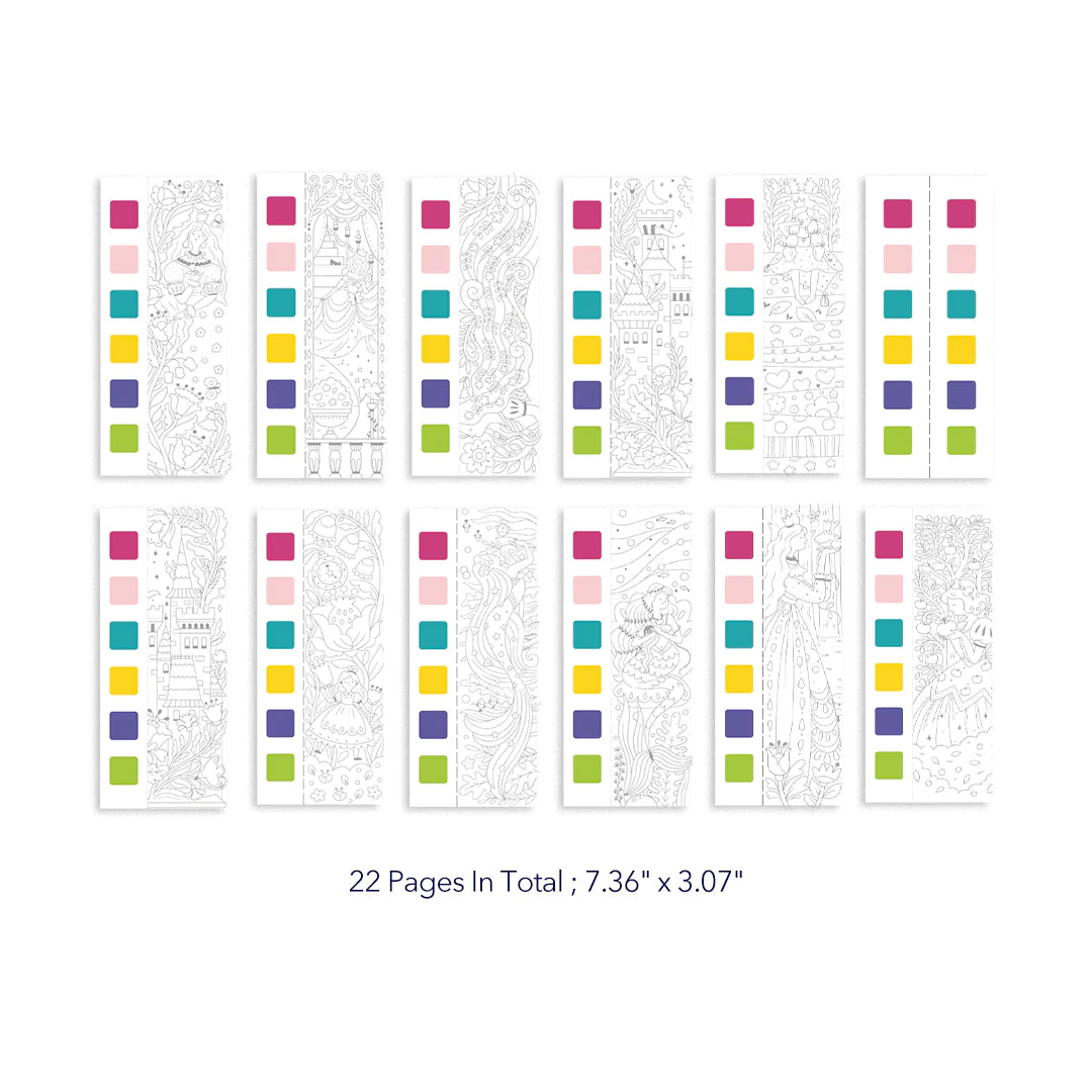 دفتر تلوين القصة الخيالية من ميدير