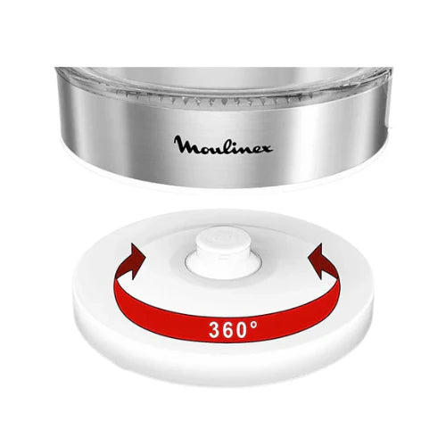 Moulinex Glass Kettle 1.7L BY600130 | 2200W