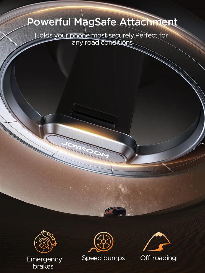 حامل سيارة جوي روم القابل للطي مع MagSafe - أسود