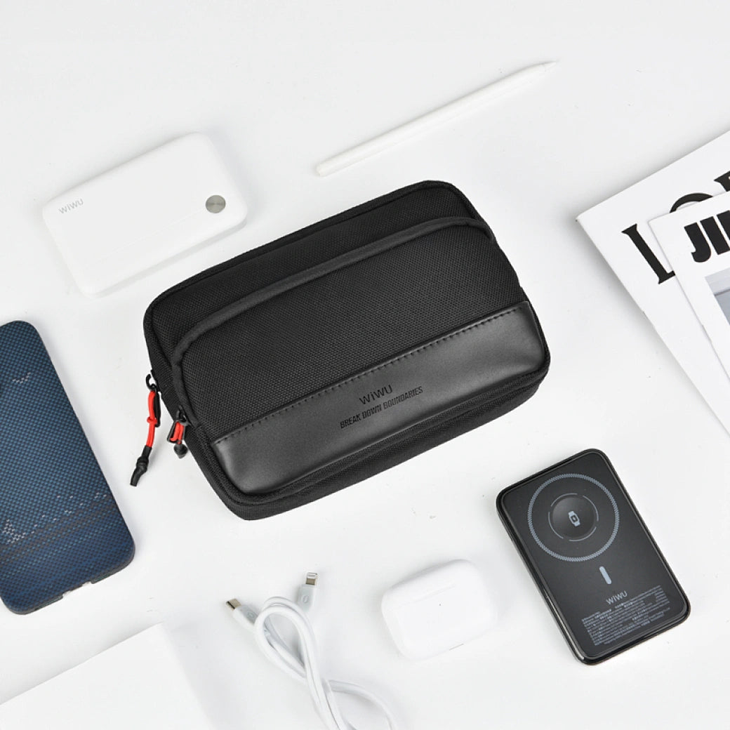 WiWU Essen Travel Organizer Pouch – Compact & Water-Resistant