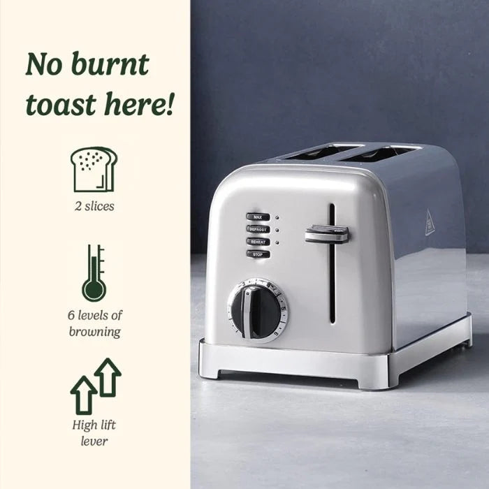 محمصة خبز 2 شرائح Cuisinart 900 واط CPT160SU