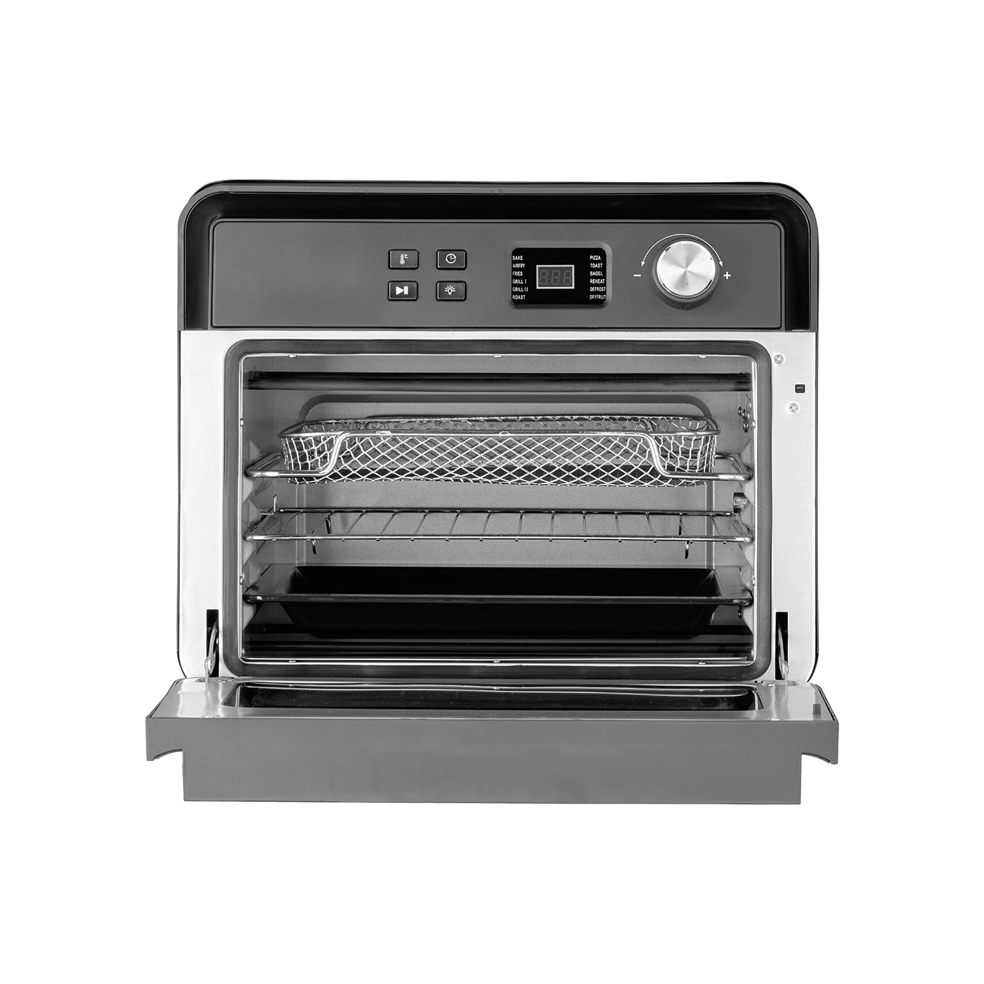 مقلاة الهواء الساخن مع مؤقت 1700 واط من كاسو - أسود