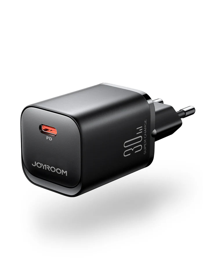 JoyRoom Speed Series PD 30W Single Port Charger-  Black