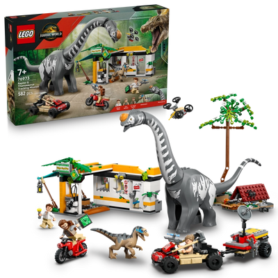 LEGO Jurassic World مهمة تتبع الديناصورات 76973