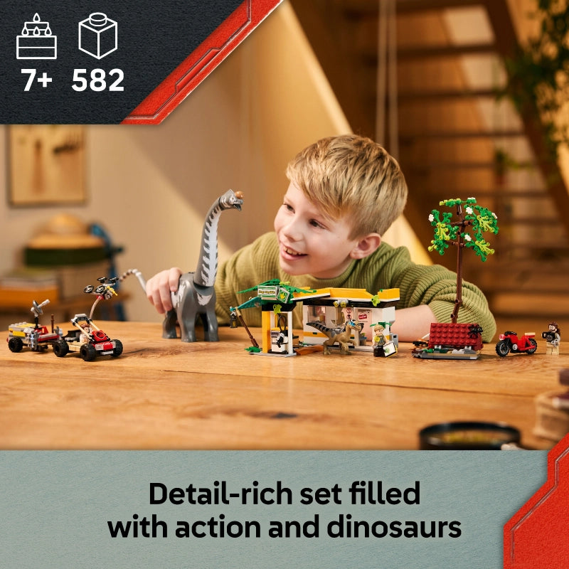 LEGO Jurassic World مهمة تتبع الديناصورات 76973