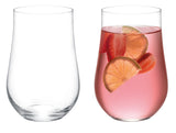 Madame Coco Mathilda Crystal Beverage Glass Set – 4 Pieces, 450ml
