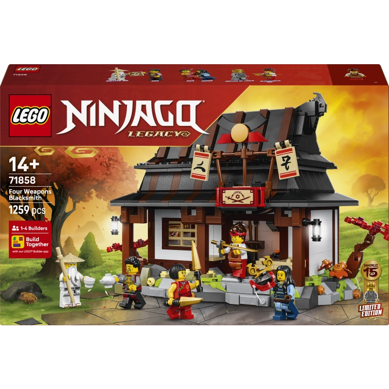 LEGO NINJAGO حداد الأسلحة 71858 – 1259 قطعة