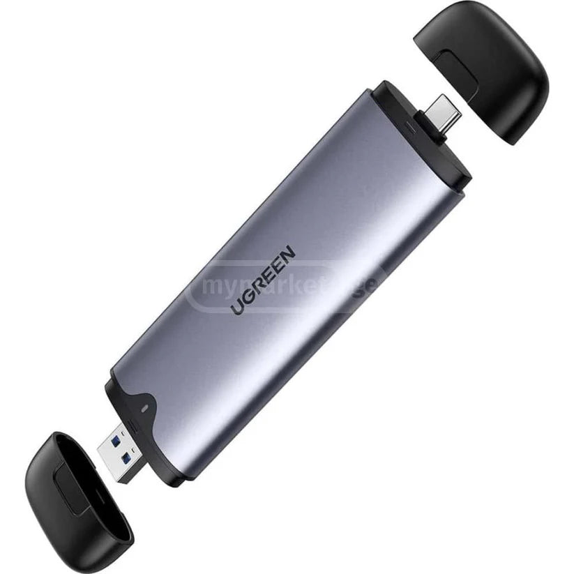 علبة UGREEN لتحويل SSD M.2 NVMe إلى خارجي بمنفذي USB-C وUSB-A