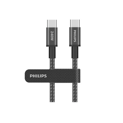 كابل Philips USB-C إلى USB-C DLC7060C/00 بطول 2 متر