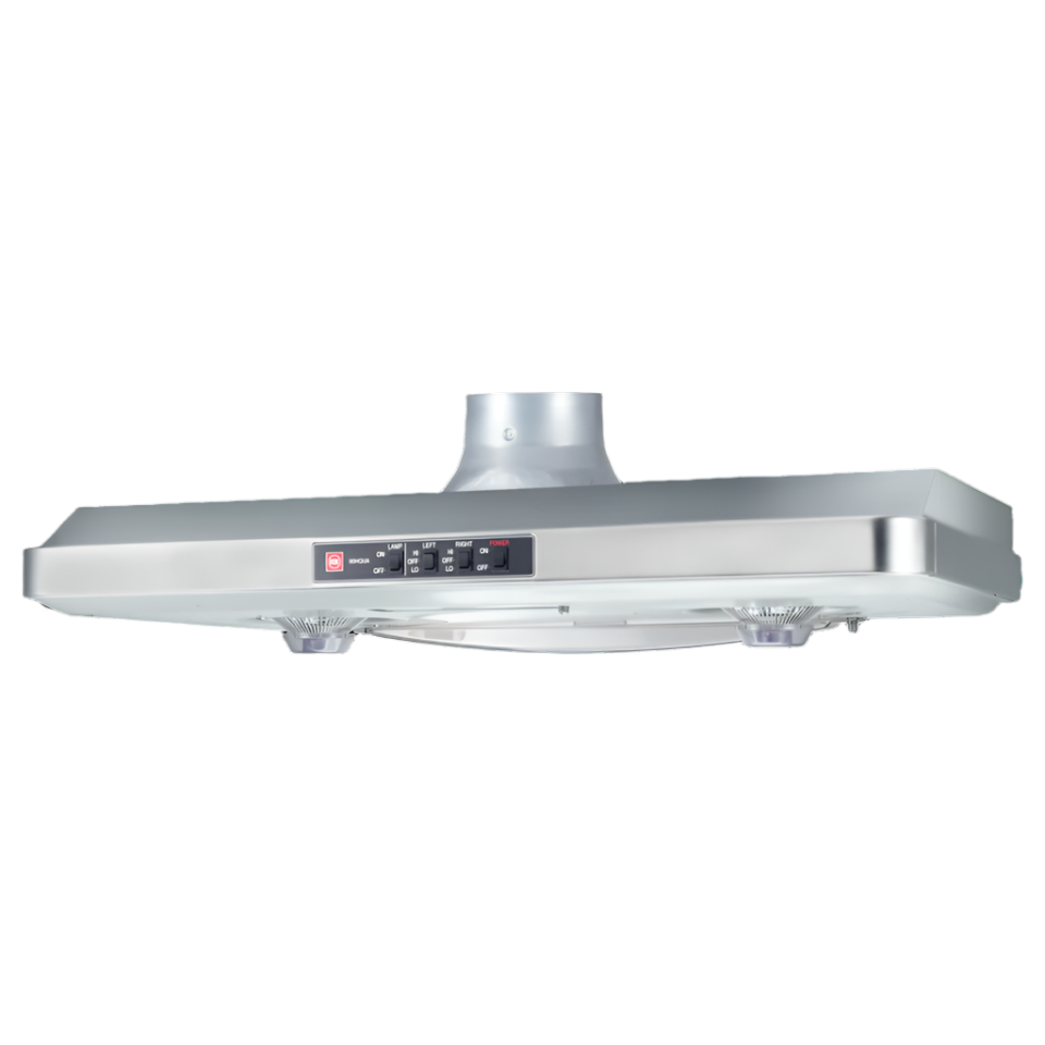 KDK 90cm Wall-Mount Kitchen Range Hood Twin Motor
