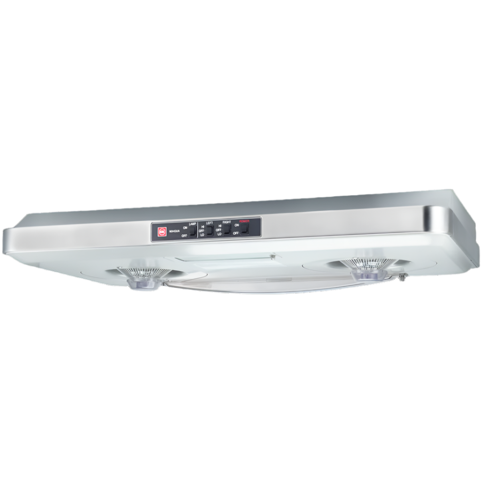 KDK 90cm Wall-Mount Kitchen Range Hood Twin Motor