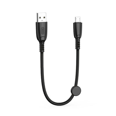 كابل XO NB247 USB إلى microUSB 6A قصير أسود