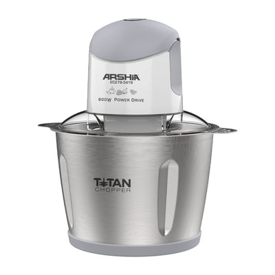 Arshia Electric Chopper 3L – 800W Power | Sharp & Durable