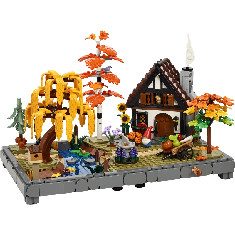 LEGO Icons Autumn Cottage Garden – 1102 Pieces | Set 11372