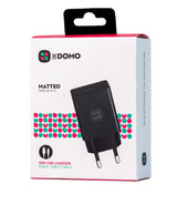 DOMO MATTEO DMC-02 10W USB Charger - Black