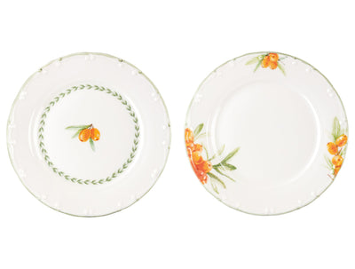 Eleagnus 6 Pcs Cake Plate Set - Madame Coco JO
