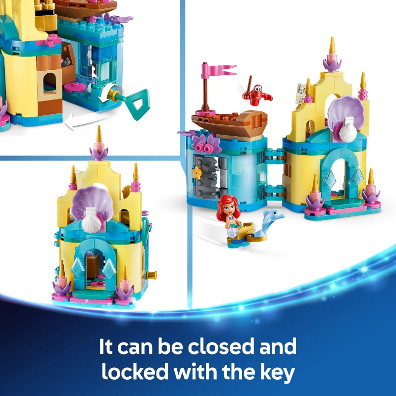 LEGO Disney قصر أرييل المصغر 43285 – 179 قطعة
