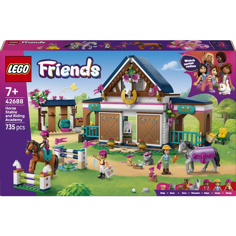 LEGO Friends إسطبل الخيول 42688 – 735 قطعة