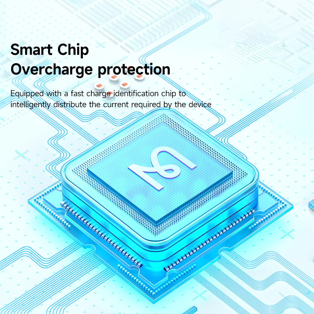 كابل مكدودو شحن لاسلكي 3 في 1 شحن سريع وسهل - أسود