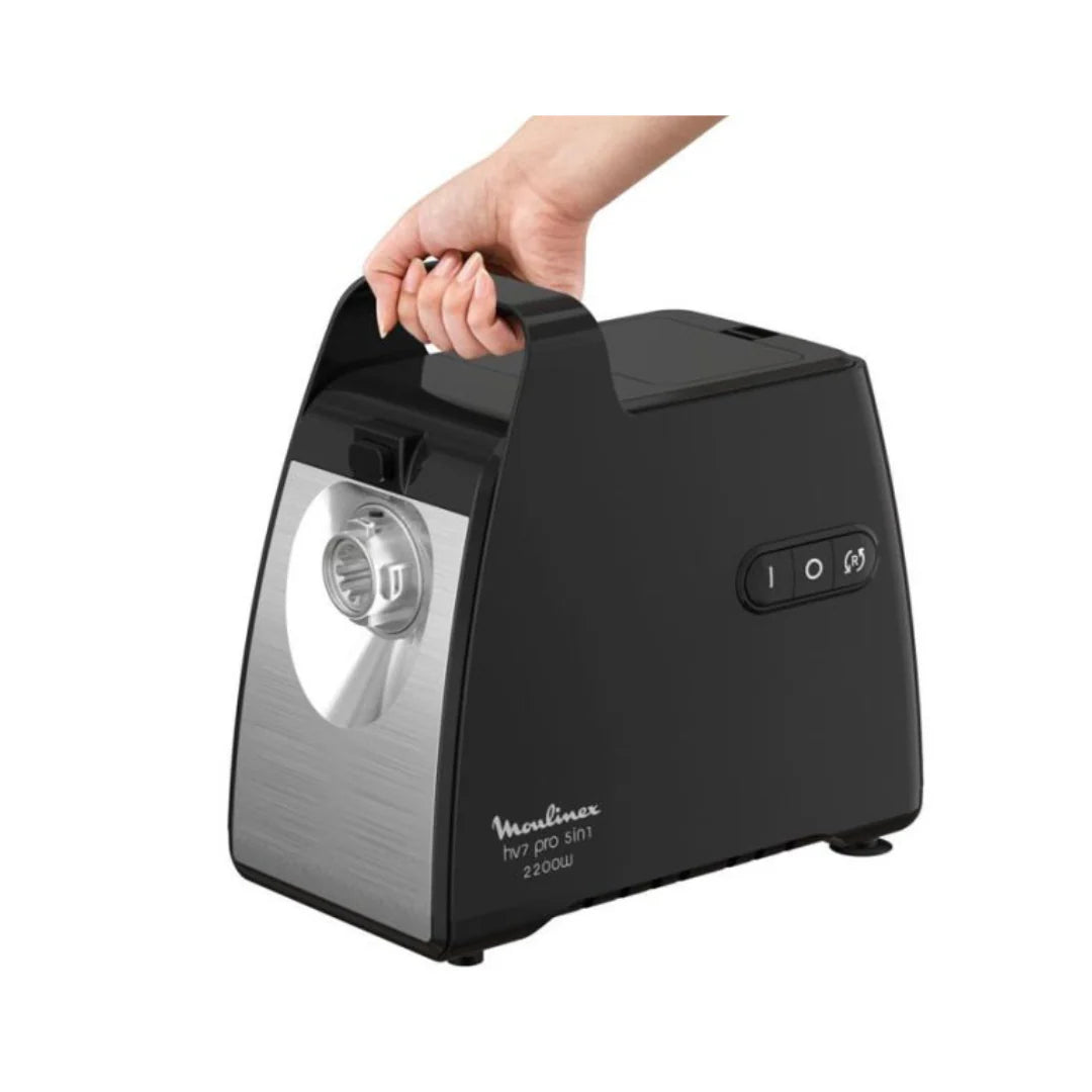 MOULINEX HV7 ME556810 2200W MEAT GRINDER - STAINLESS STEEL & BLACK