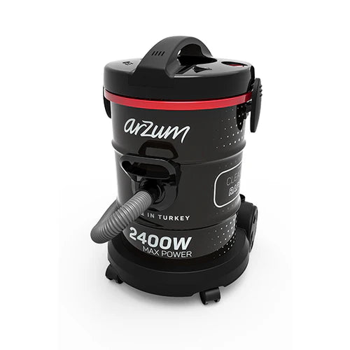 Arzum Cleaner Raptor Drum Vacuum 2400W | 21L Capacity