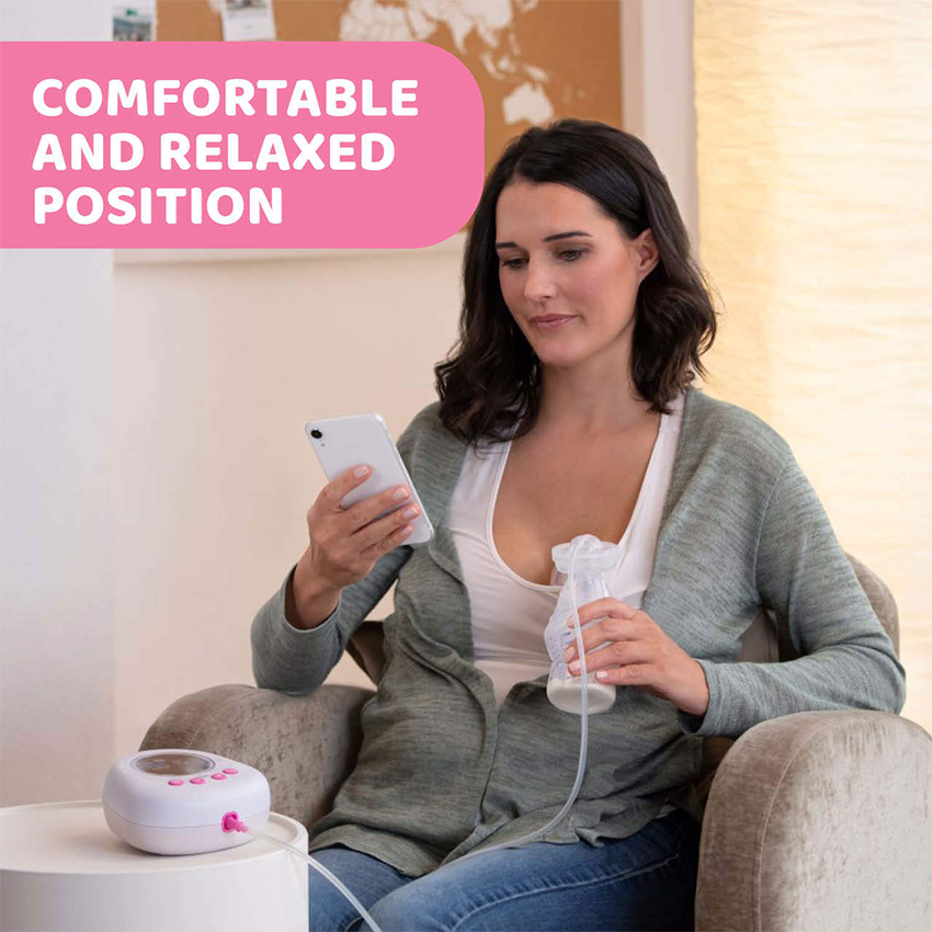 Chicco Single Electric Breast Pump Comfortable & Efficient