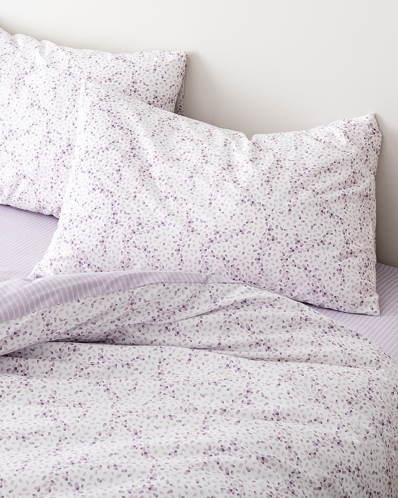 Octave King Size Fitted Duvet Cover Set - Ranforce Patterned - Madame Coco JO